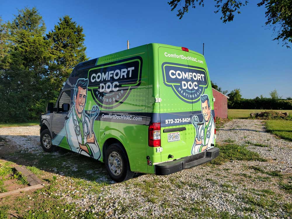 Comfort Doc branded van
